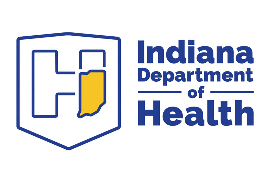 Indiana Department of Health Logo Indiana Department of Health Logo