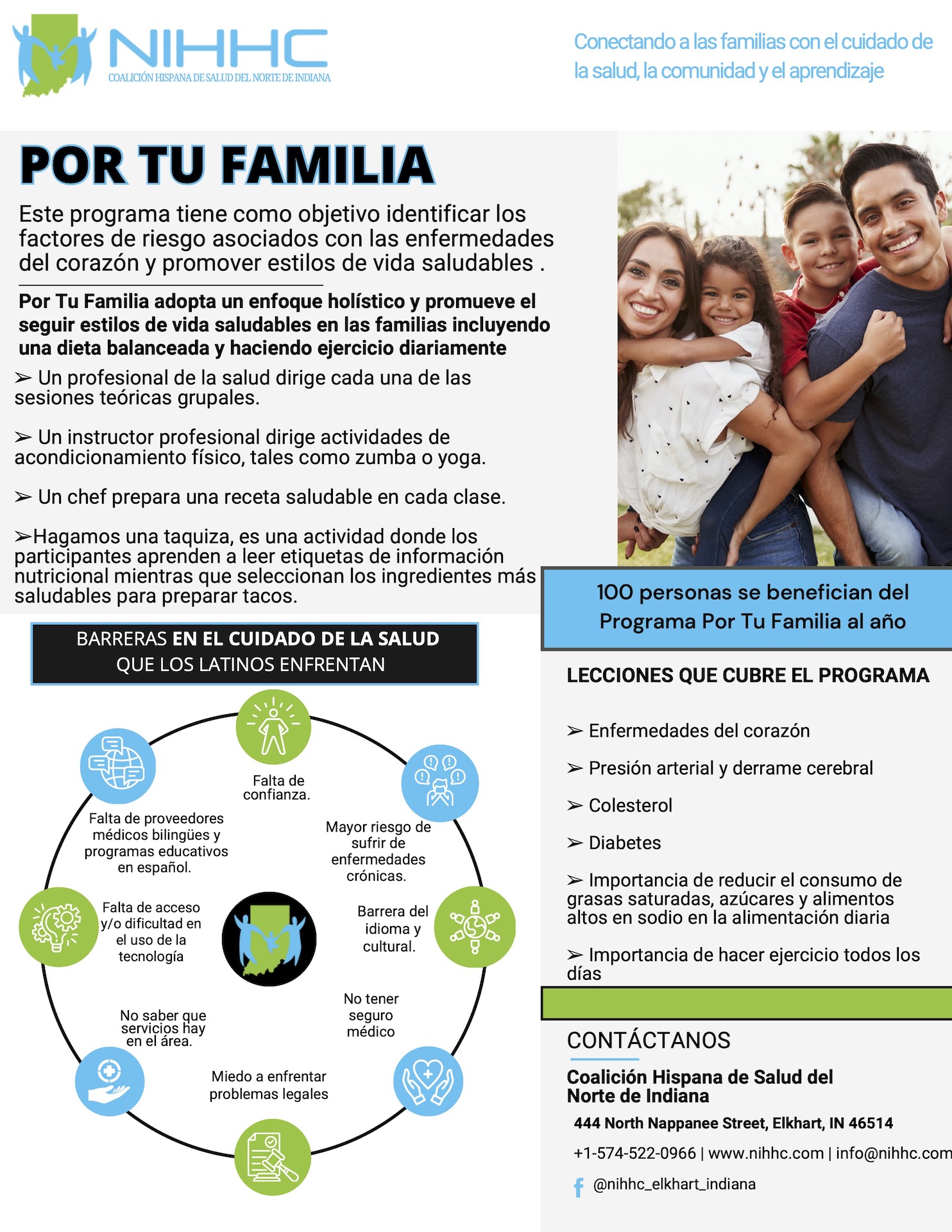 Por Tu Familia Flyer